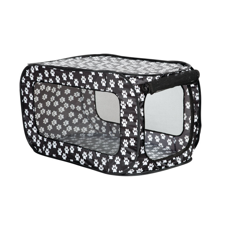 Tucker Murphy Pet™ Pop Open Single Door Collapsible Soft Sided Dog Crate Wayfair